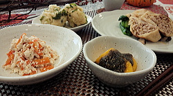 豆腐料理や野菜